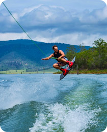 Wakeboarden