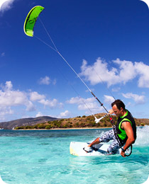 Kitesurfen