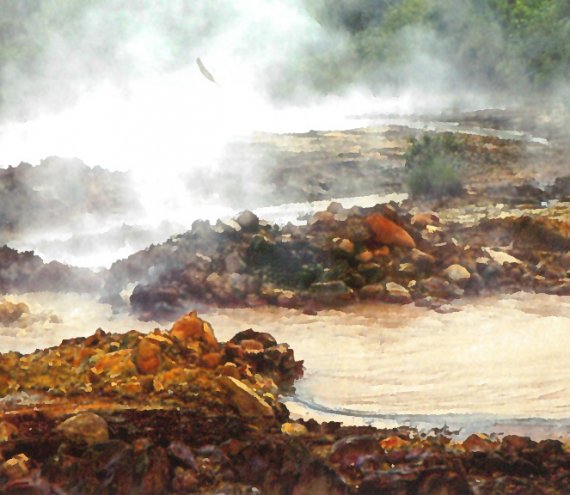 Inang Maharang Hot Spring