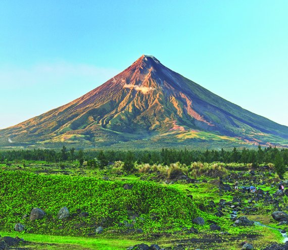 Mayon Vulkan