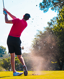 Golfing