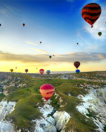 Heißluft Ballonfahren