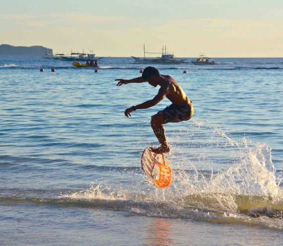 Skimboarden