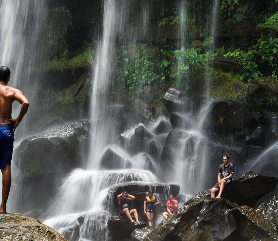 Der Lambingan Wasserfall